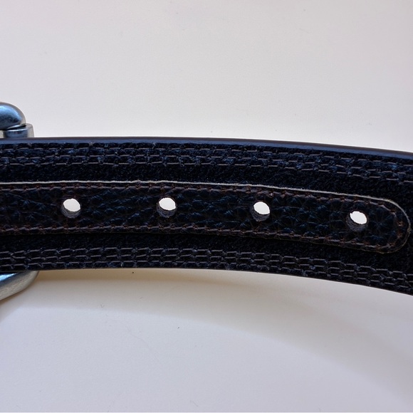 Ariat Leather Belt 34 Brown Western Workwear Ranchcore Americana Utility - Picture 5 of 7